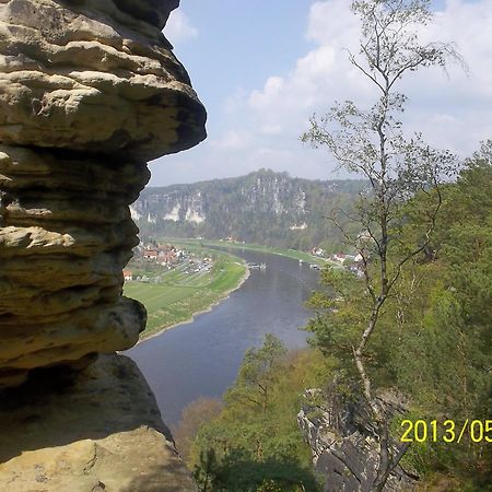 Ferienwohnung Zum Lilienstein Bad Schandau Buitenkant foto