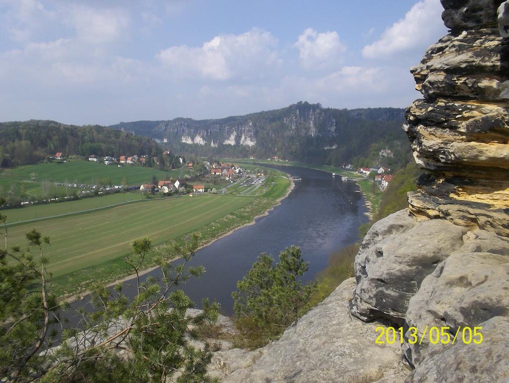 Ferienwohnung Zum Lilienstein Bad Schandau Buitenkant foto