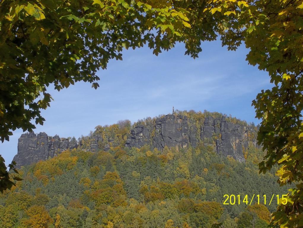 Ferienwohnung Zum Lilienstein Bad Schandau Buitenkant foto