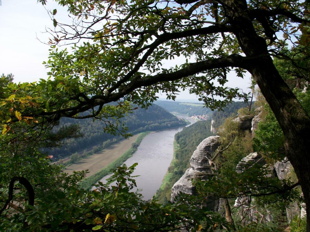 Ferienwohnung Zum Lilienstein Bad Schandau Buitenkant foto