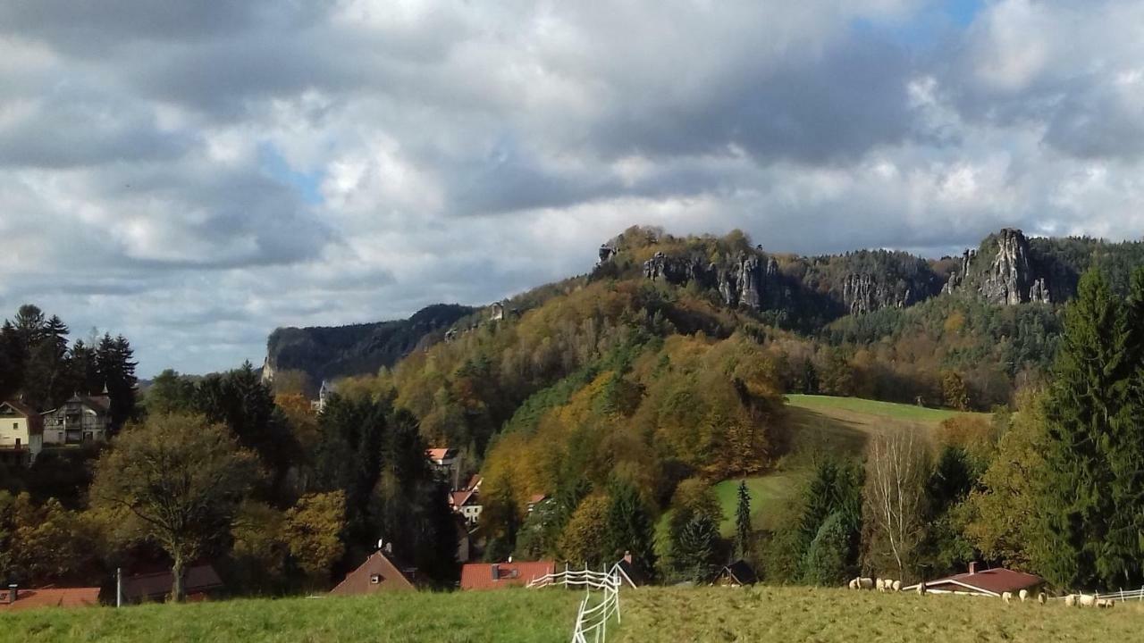 Ferienwohnung Zum Lilienstein Bad Schandau Buitenkant foto