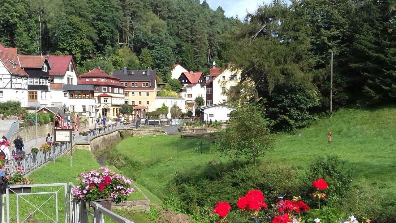 Ferienwohnung Zum Lilienstein Bad Schandau Buitenkant foto