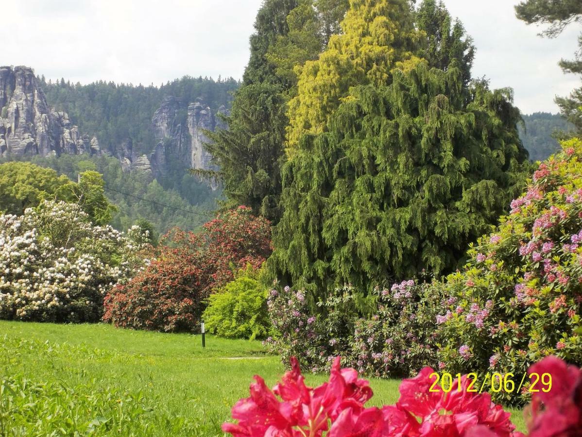 Ferienwohnung Zum Lilienstein Bad Schandau Buitenkant foto