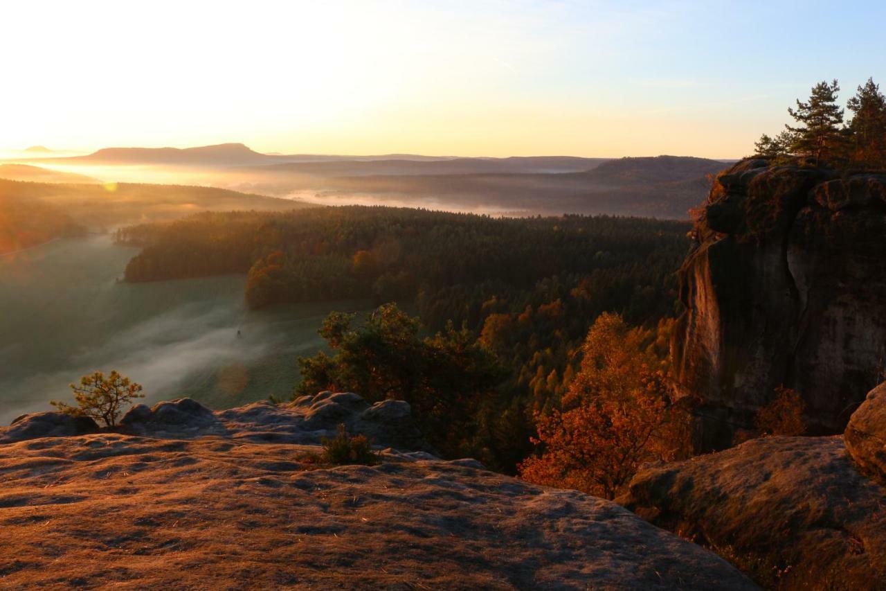 Ferienwohnung Zum Lilienstein Bad Schandau Buitenkant foto