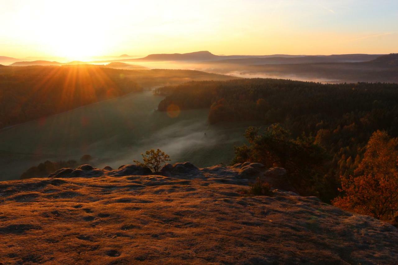 Ferienwohnung Zum Lilienstein Bad Schandau Buitenkant foto