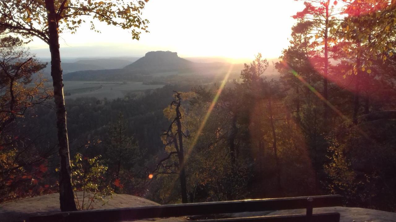 Ferienwohnung Zum Lilienstein Bad Schandau Buitenkant foto