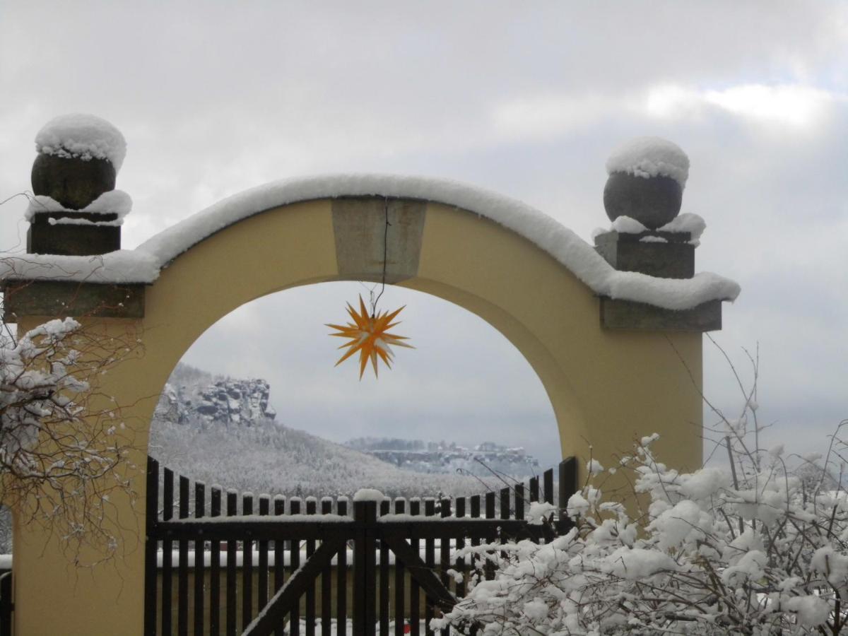 Ferienwohnung Zum Lilienstein Bad Schandau Buitenkant foto